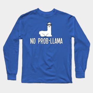 NO PROB-LLAMA THUG LIFE FUNNY ART Long Sleeve T-Shirt